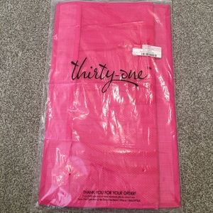 Thirty-One Stand Tall Insert in Pink Cross Pop